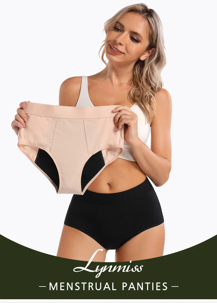 MesJours Culotte Menstruelle Réutilisable Haute Absorbante en Coton Bio