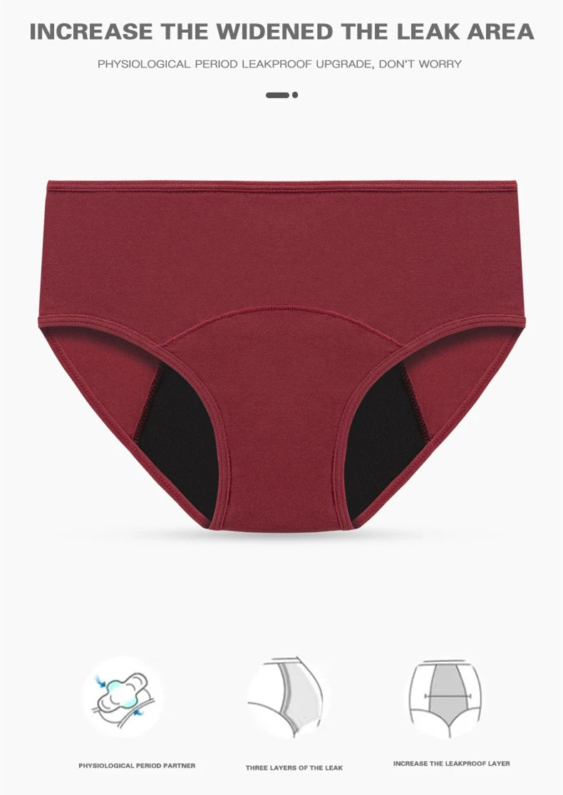 Culotte menstruelle lavable à 3 couches