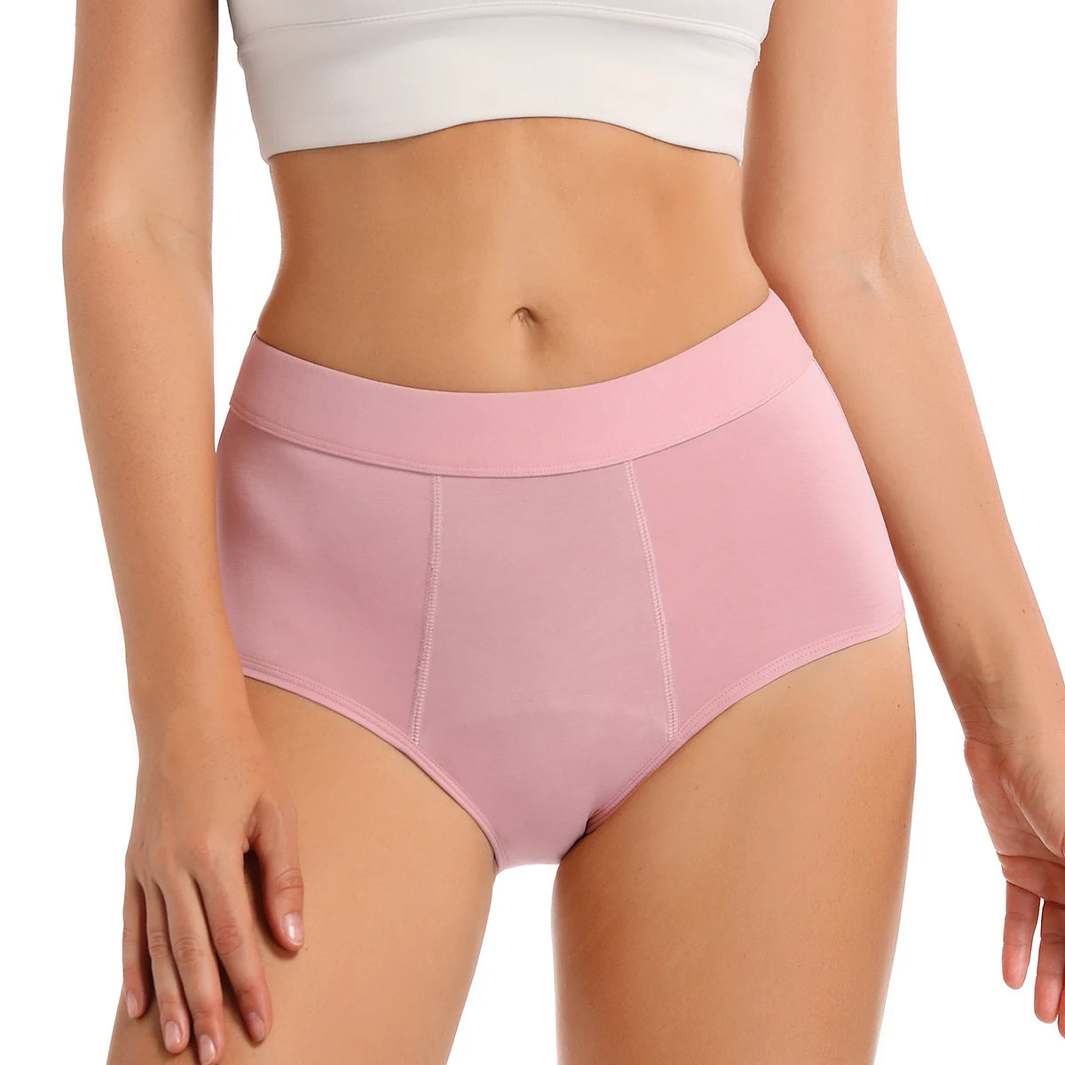 MesJours Culotte Menstruelle Réutilisable Haute Absorbante en Coton Bio