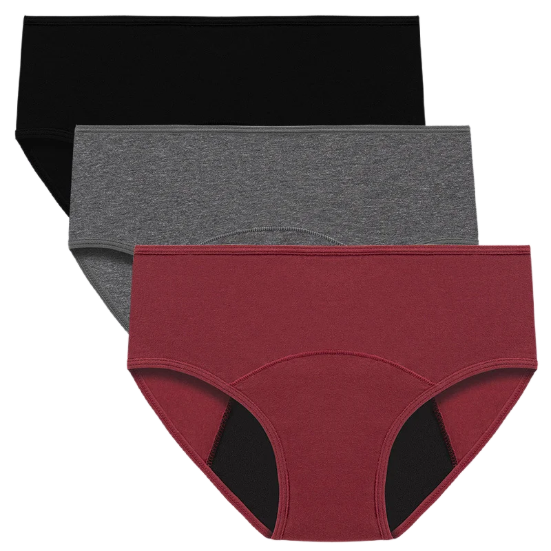 Culotte menstruelle lavable à 3 couches