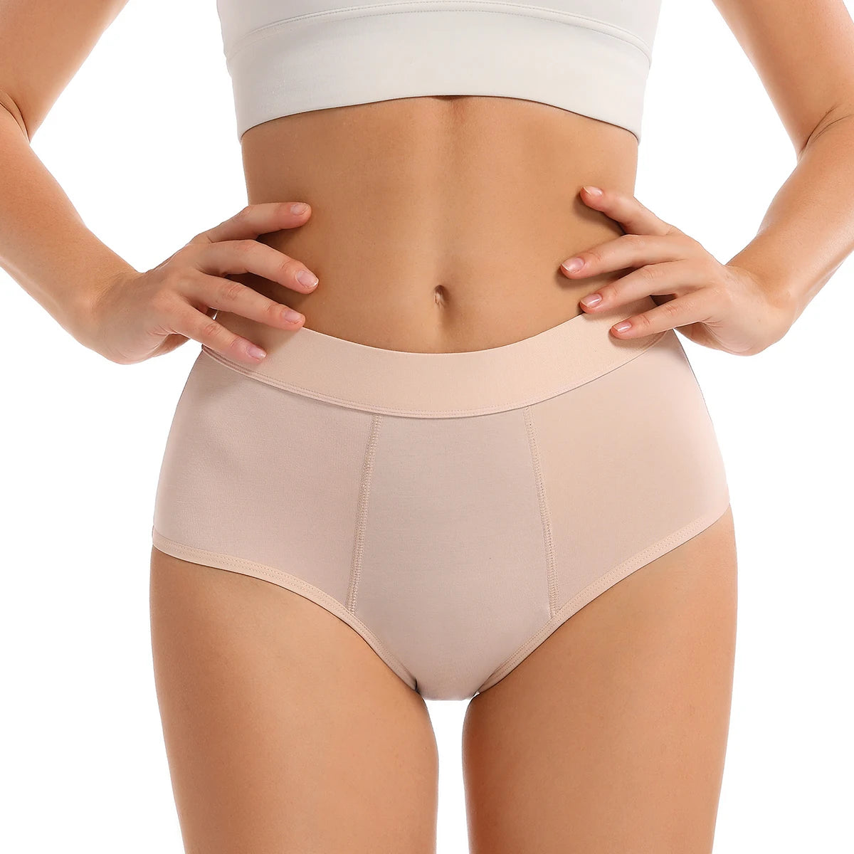 MesJours Culotte Menstruelle Réutilisable Haute Absorbante en Coton Bio